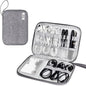 Multifunctional Digital Travel Packing Cube Space Saving Mobile Hard Drive Data Cable Storage Bags Small Objects Organize Pouch