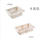 1Pc Refrigerator Storage Basket Flexible Expandable Fridge Organizer Drawer Storage Rack Storage Fresh Box Freezer Box Storage
