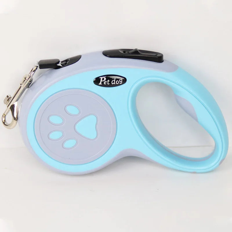 3M/5M Automatic Retractable Dog Leash ABS and Nylon Material Anti-Slip Handle for Puppy Small Medium Dogs Cat Outdoor Walking
