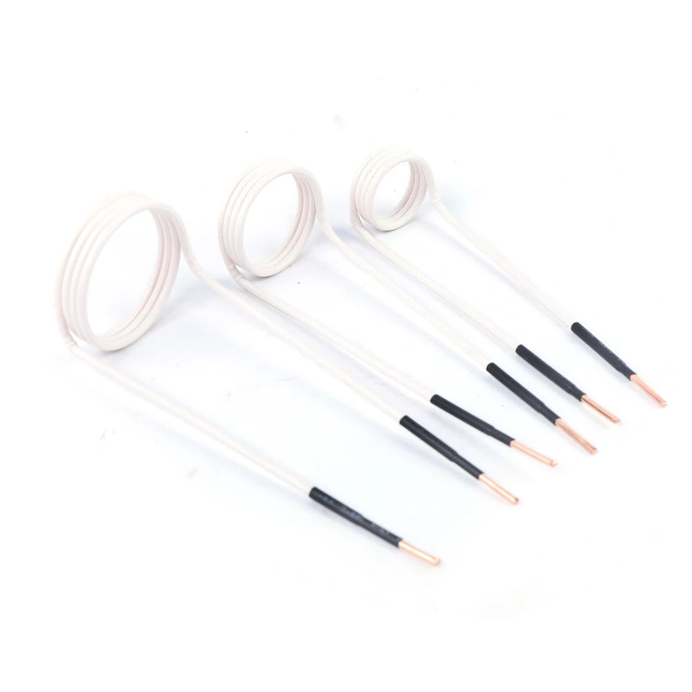 8PCS Induction Coil Kit White For Induction Heater Heater Mini Ductor