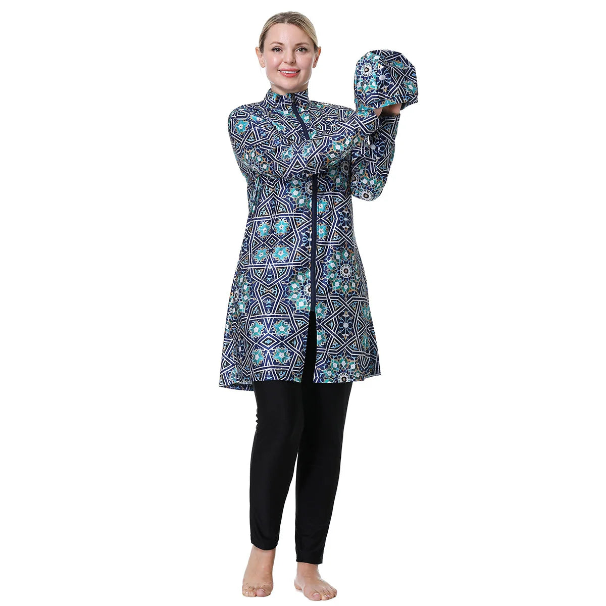 Muslim Swimming Suit for Women Cover Ups Swimwear Abaya Abayas Hijab Long Sleeve Modest Swimsuit Burkini Islamic Designer Hijabs