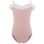 New Girls Ballet Leotards Kids Child Sleeveless Fairy Butterfly Wing Hollow Stitching Gymnastics Leotard Professional Stage Wear