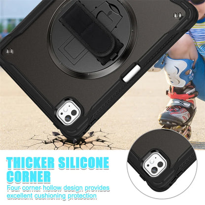 For iPad Pro 11 12.9 13 inch 2024 Case Shockproof Cover iPad Air 11 4th 5th 10 10th 10.9 10.2 9/8/7th 11th Generation Case+Strap