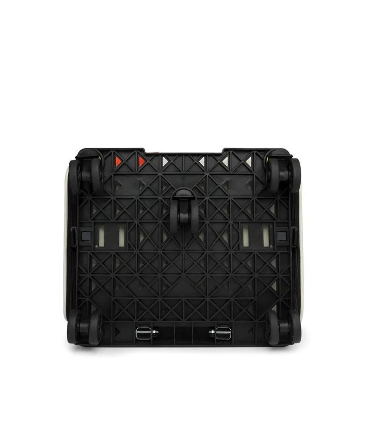 2-in-1 Rolling Pet Carrier Backpack with Wheels, Large Foldable Travel Bag for Dogs and Cats, Ventilated Backpack Carrier