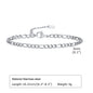 Women Chain Bracelet Silver Color, Stainless Steel Link Stackable Bracelets, Layered Waterproof Gifts