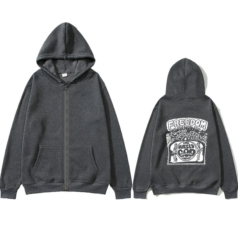 Simon Henriksson Zipper Hoodie "Scream of Fear" Simon's Role Playing Sweatshirt Autumn/Winter Gamer Gift Fashion Aesthetic
