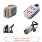 MOC Power Functions M/L/XL Motor Battery Box IR Remote Receiver for RC Car Robot Model Building Blocks Technical Modified Parts