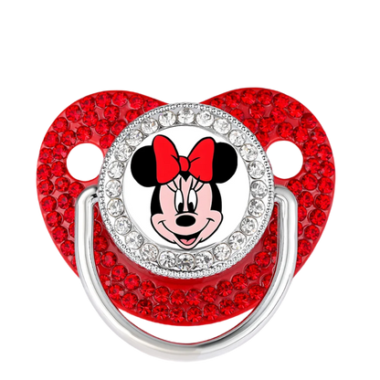 Shining nipple cartoon print baby feeding pacifier Silicone baby nipple  Baby soothing nipple  newborn sucking  0-12M
