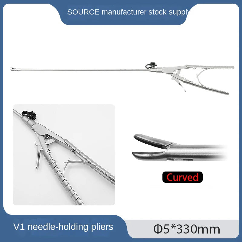 Laparoscopic  Needle Holder  Laparoscopic Training Instruments Reusable Needle Holder Forceps Teaching Simulation Tools