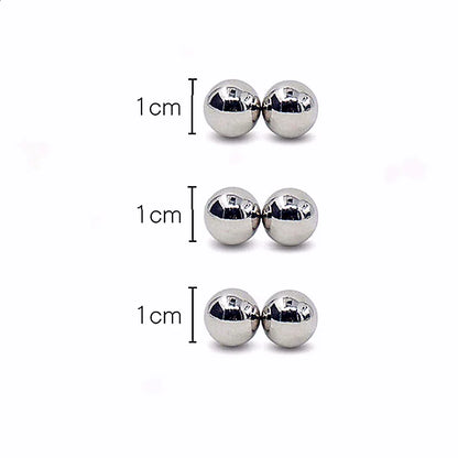 Ultra Powerful Magnetic Orbs Nipple Clamps BDSM Bondage Stimulator Clitoris Labia Nipple Creative Fidget Magnets Adult Sex Toys
