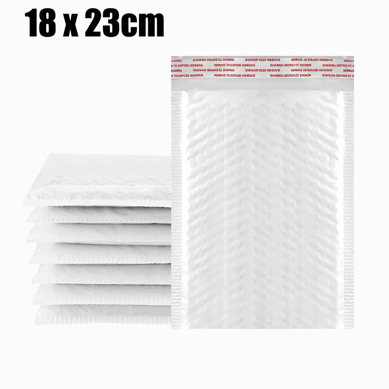 Universal Shipping Bags White Foam Envelope Adhesive Mailing Waterproof Bag Padded Envelopes for Magazine Lined Bubble Mailer