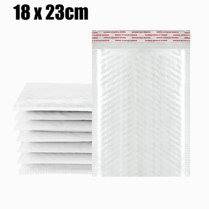 Universal Shipping Bags White Foam Envelope Adhesive Mailing Waterproof Bag Padded Envelopes for Magazine Lined Bubble Mailer