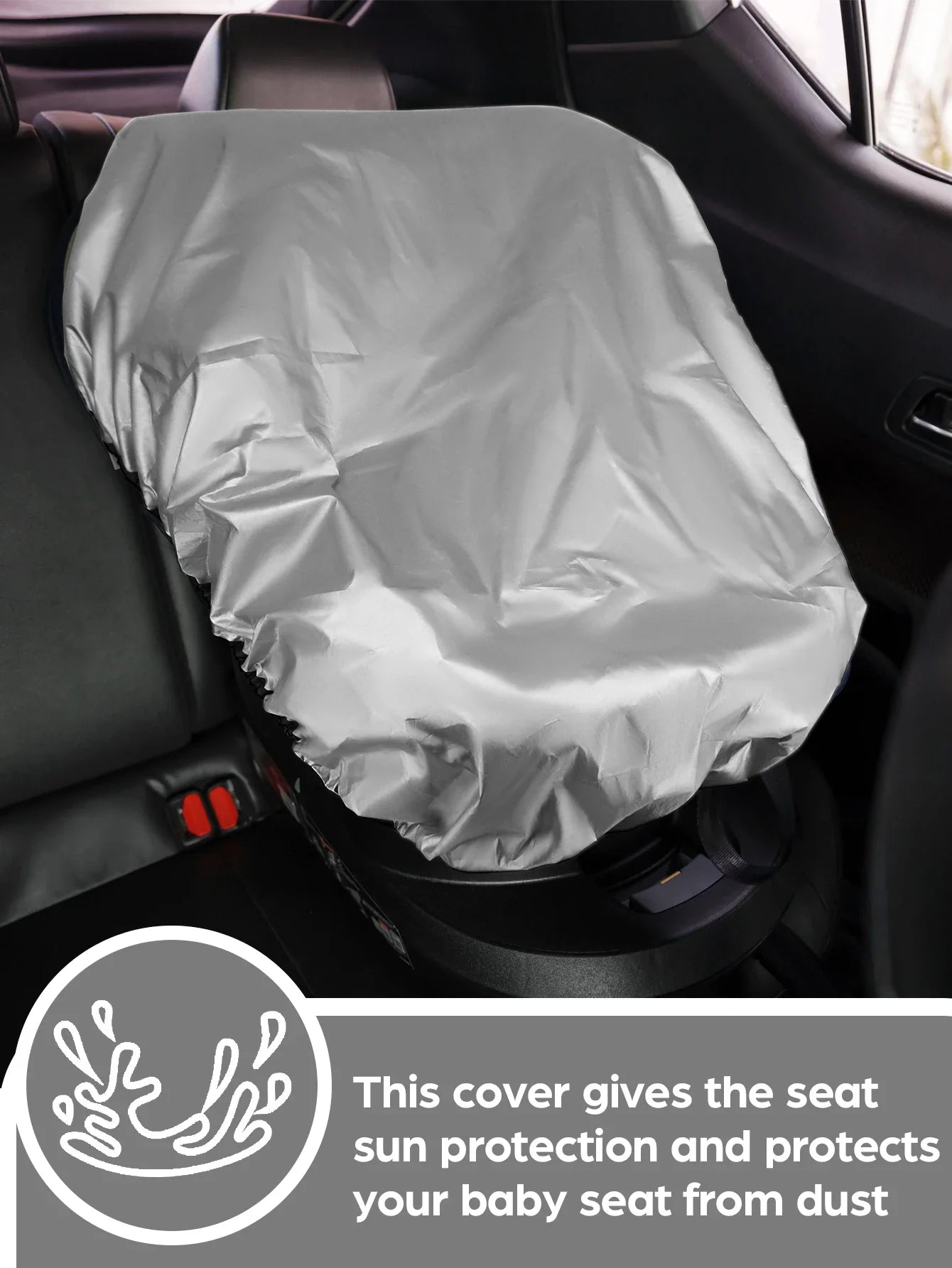 1PC  Baby Car Seat Sun Shade Cover Blocks Out Heat & Sun UV Covers Universal Baby Travel Accessories Cool Shade