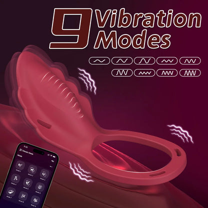 Adult Sex Toys Wearable with Panty Vibrator Female Sex Toy Vibrating Penis Ring Clitoral Stimulator Couple Adult Sex Toys 18+