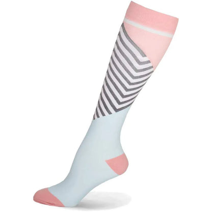 58 Style Compression Socks Medical Edema Diabetes Varicose Vein Stockings Graduated Pressure Legging Nursing Knee High Stockings