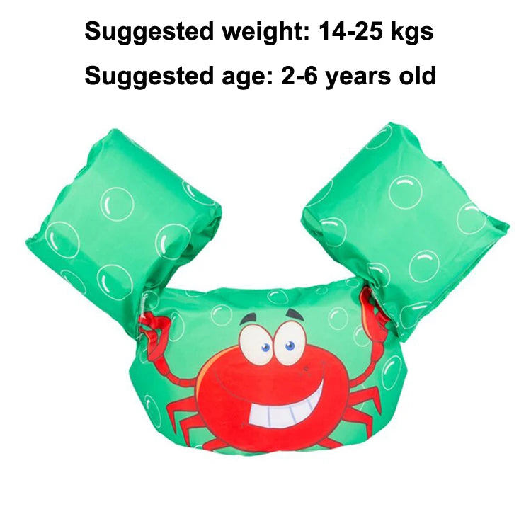 2-6Y Kids Swim Vest Baby Arm Float Circle Swim Trainer Child Swimming Vest Children Swimsuit Swimming Pool Accessories