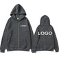 Customized Printed Zipper Hoodies Men Fashion Long Sleeve Zipper Up Sweatshirts Women Casual Personality Hoody Pullover Sudadera