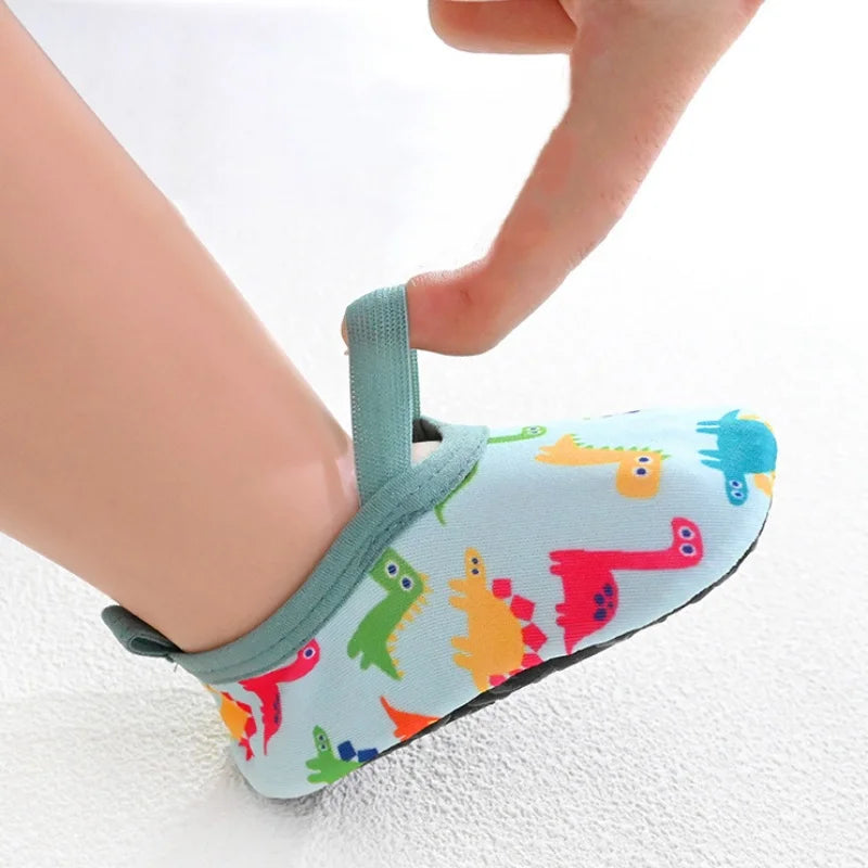 Toddler Shoes For Boys Girls First Walkers Spring Baby Sport Floor Home Indoor Outdoor Shoe Cute Print First Walker 6M-3Years