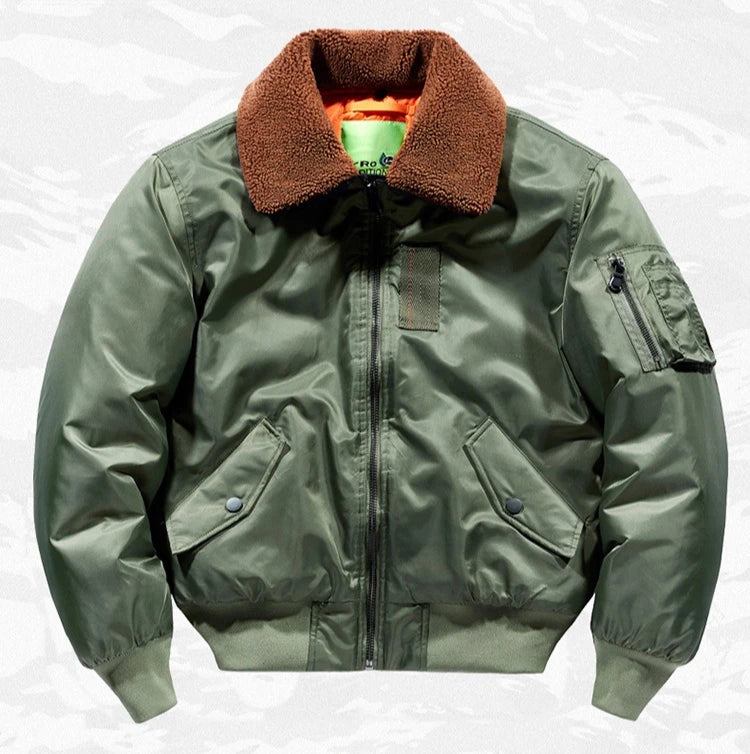 Warm Men's jackets Thick Brand Luxury Winter Down Jacket Coats Parkas Pilot Jackets Outwear Padding Padded Puffer Jacket HXY282