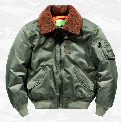 Warm Men's jackets Thick Brand Luxury Winter Down Jacket Coats Parkas Pilot Jackets Outwear Padding Padded Puffer Jacket HXY282