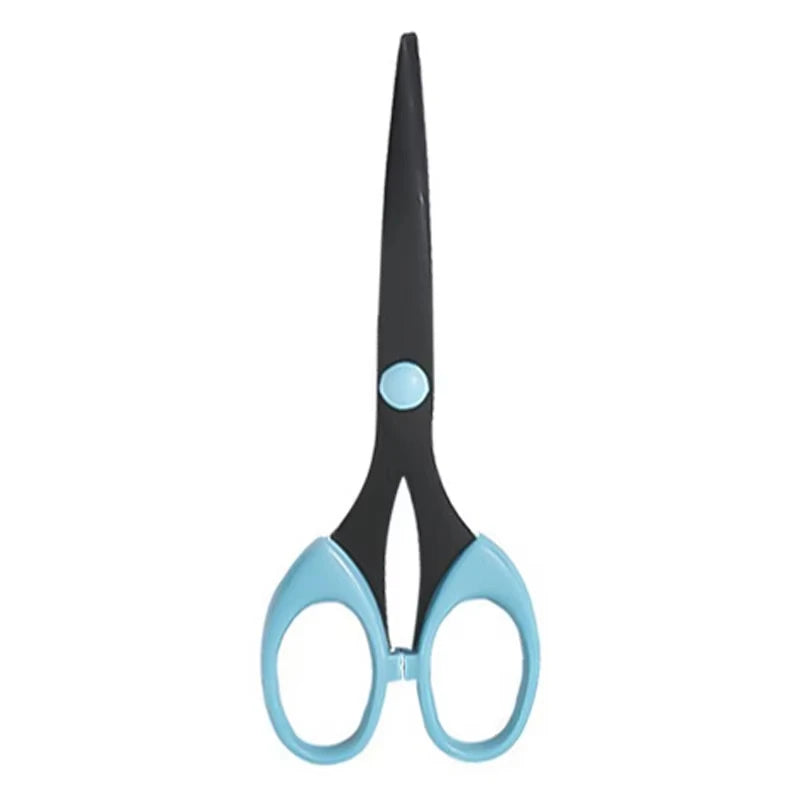 Color Scissor Stainless Steel Blade Safe Design Paper Cutting Scissors for Fine Art Diary Album Craft Office School Supplies