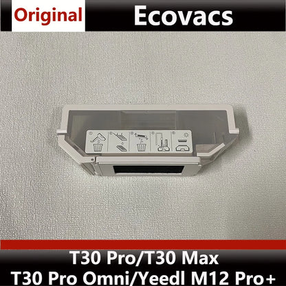Original Ecovacs T30 Pro Omni Dust Collection Bin, Vacuum Cleaner T30 Max Dust Bin Consumables with Slight Imperfections