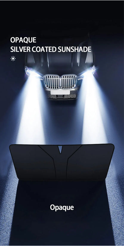 SEAMETAL Car Front Sunshades Foldable Windshield Sun Blocker Universal Fit for Car,Truck,SUV