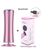 Electric Foot File Callus Remover Pedicure Machine with 60 Replacement Sandpaper Disks Adjustable Speed Aluminum Foot Care Tool