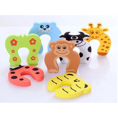 2/5pcs/Set Door Stopper DoorknobWall Protection Children Door Stopper Holder Shockproof Door Crash Pad Children Finger Protecter