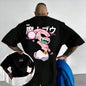 2026 New Dragon Ball Anime Cotton T-shirt Summer New Majin Buu Printed Men's and Women's Street Hip Hop Casual Short Sleeve Top