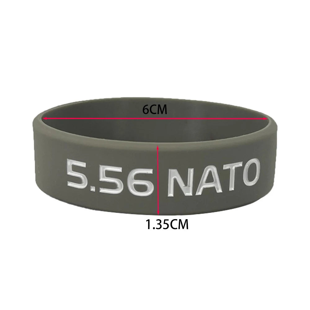 6pcs/Pack Tactical Magazine Marking Band Airsoft Rifle Elastic Mag Rubber Ring For 5.56 Nato Airsoft Rifle Hunting
