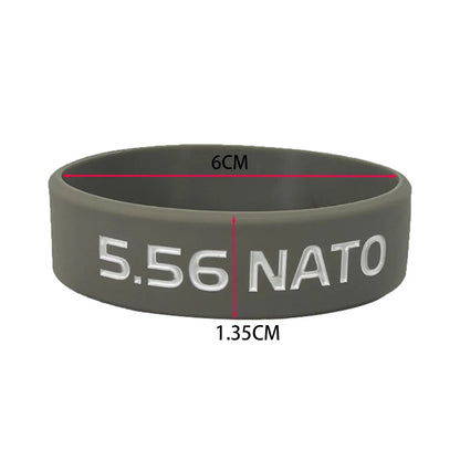 6pcs/Pack Tactical Magazine Marking Band Airsoft Rifle Elastic Mag Rubber Ring For 5.56 Nato Airsoft Rifle Hunting
