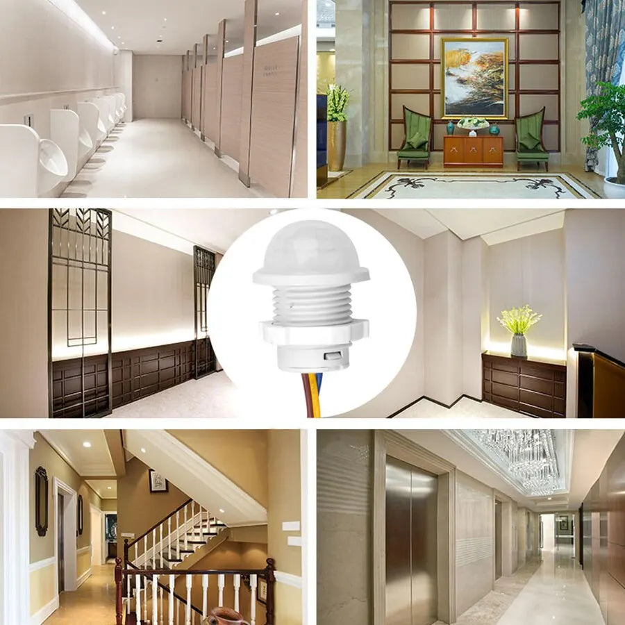 1/2PCS Smart PIR Sensor Detector Switch 110V 220V Human Body Infrared Motion Sensor Indction Auto On Off Light Switches