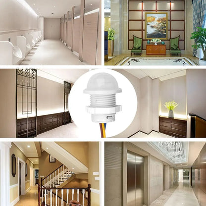 1/2PCS Smart PIR Sensor Detector Switch 110V 220V Human Body Infrared Motion Sensor Indction Auto On Off Light Switches