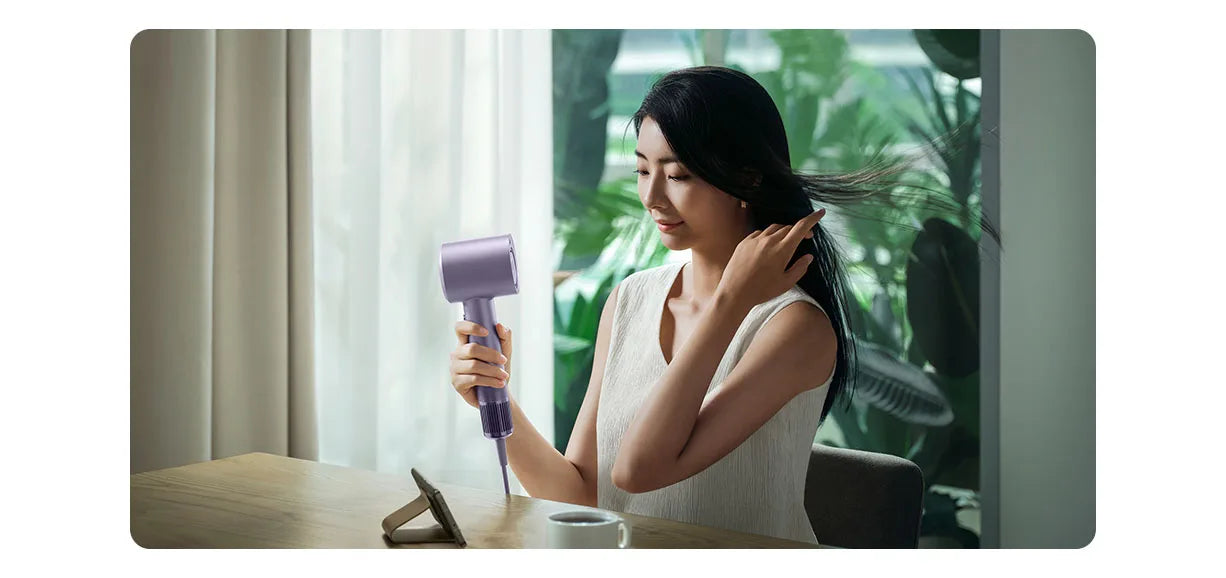 MIJIA High Speed Hair Dryer H701 Water Ion 65m/s Wind Speed 220V Professional Hair Care Quick Drye Negative lon HairDryer