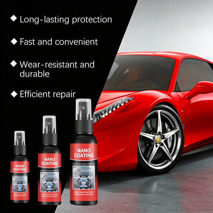 Multifunctional Car Paint Care Spray Protects Against Scratches Repairs And Enhances The Shine Coating Easy To Use
