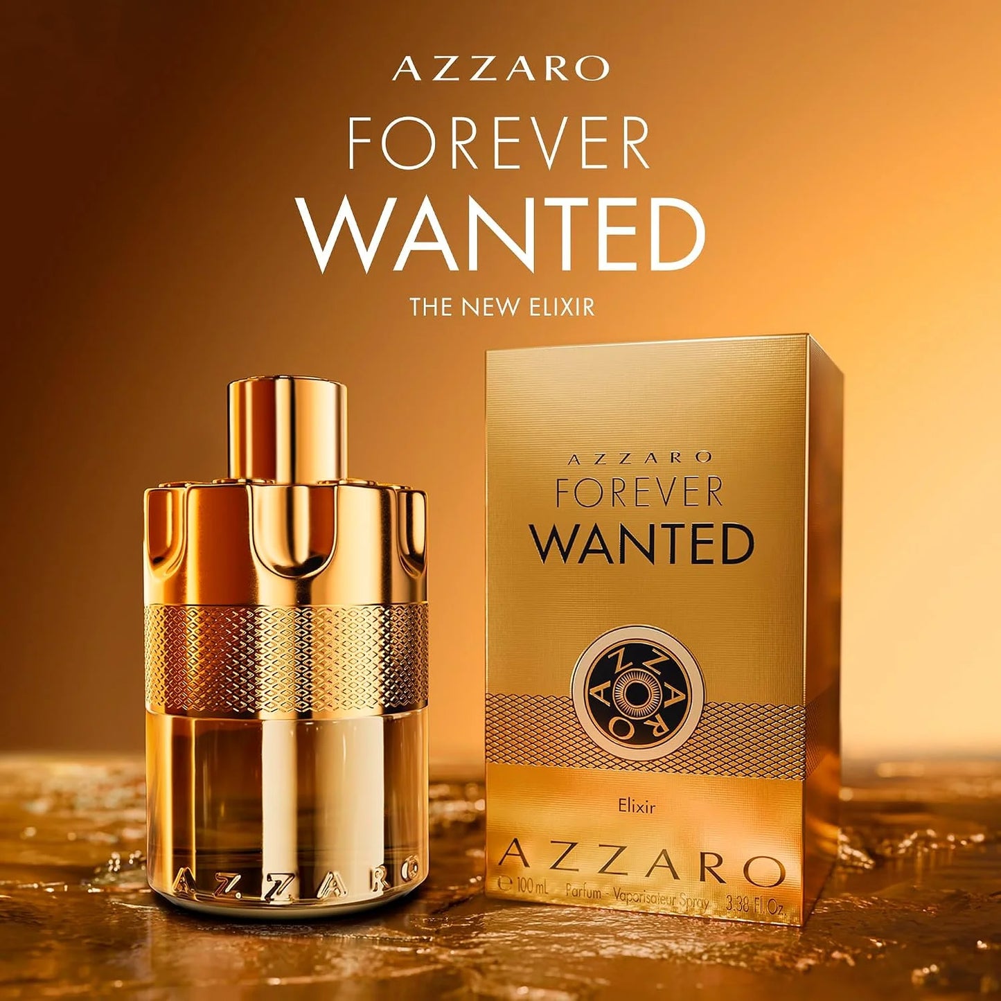 Azzaro The Most Wanted Intense Men's Eau De Parfum Collection For Men & Women, Top Selling EDT/EDP Fragrances | Chrome, Wanted, Chrome Extreme & More Deep Woody Spicy Warm Fragrance 100ml 3.4oz