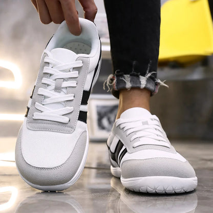 Wide Shoes Anti Slip Lightweight Breathable Running Shoes Minimalist Barefoot Cross Training Shoe Anti Slip Toe Walking Shoes
