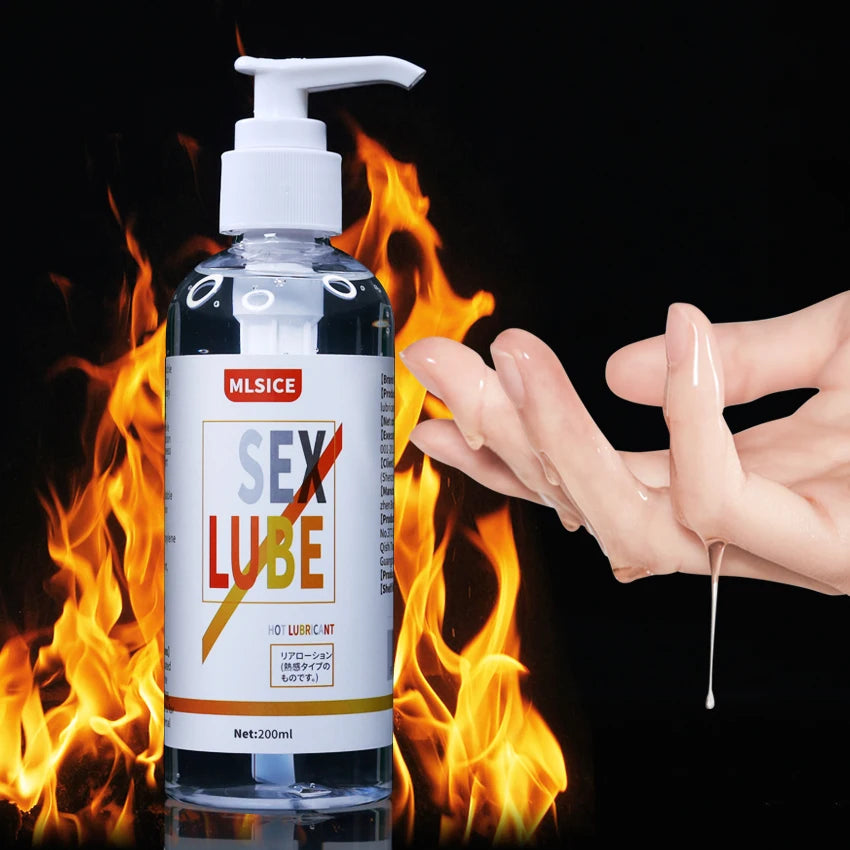 Silicone-Based Lubricant with Press Pump Stringy Anal Lube Love Gel Suitable for Man Woman Gay Lesbian Couples Pleasure Sex Shop