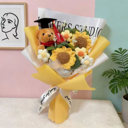 Cartoon Anime Series Hellokitty Kulomi Plush Toys Creative Graduation Bouquet Children's Day Birthday Graduation Gifts For Kids