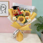 Cartoon Anime Series Hellokitty Kulomi Plush Toys Creative Graduation Bouquet Children's Day Birthday Graduation Gifts For Kids