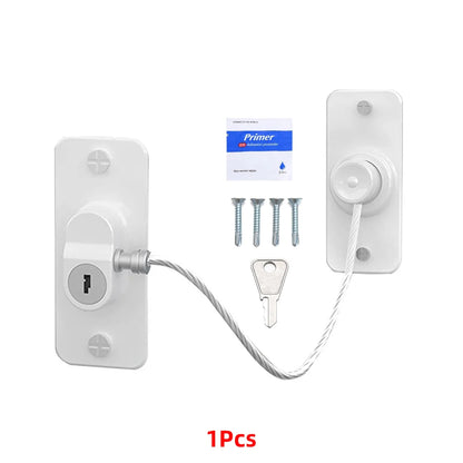 4/8Pcs/lot Child Protection Baby Safety Window Lock   Child Safety Locks Protection for Windows From Children Lock