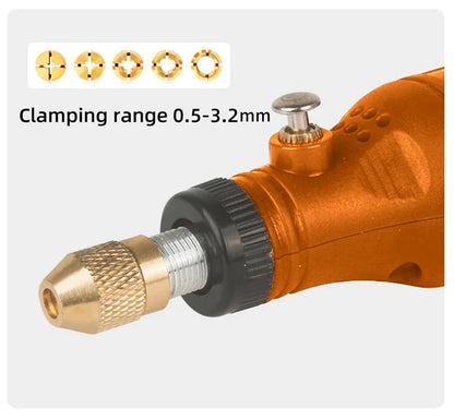 DIY Mini Rotary Tool USB Engraving Tool Dremel Tool Mini Grinder Machine Mini Wireless Drill Rechargeable Polishing Machine