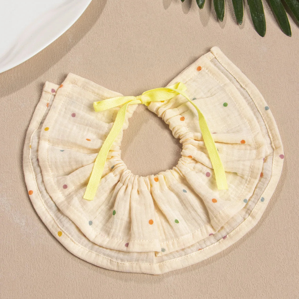 New Cute Drawstring Baby Bibs Newborn Cotton Gauze Saliva Towel Burp Cloths Bandana Scarf for Boy Girl Soft Feeding Drool Bib