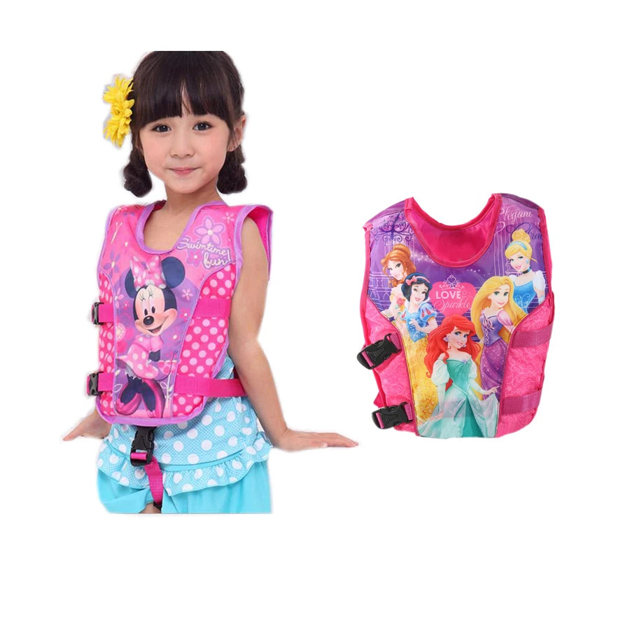 Hot Toys Boy Girl Non Inflatable Swim Vest Float Vest Swim Learning Assisted Swimwear Swimming Pool Accessories for Kid 8-40kgs