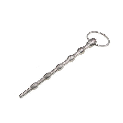 Male Eye Stick Urethral Insertion Stick Pulse Pulling Bead Urinary Blockage Ultra Long Stainless Steel Masturbation Orgasm Tool