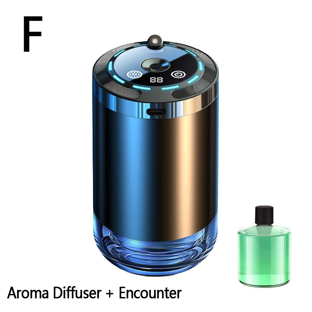 5 Modes Adjustable Smart Car Air Freshener Car Smell Air Freshener Automatic Car Scent Starry Sky Ceiling Ambient Light
