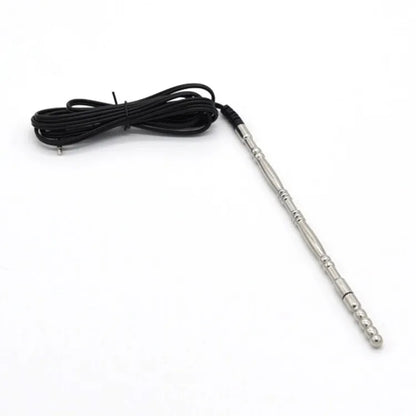 Electric Shocker Anal Butt Plug,E stim Electrosex Penis Ring ,Nipple Electrostimulation Cockring Chastity Cage E-stim Bdsm Toys