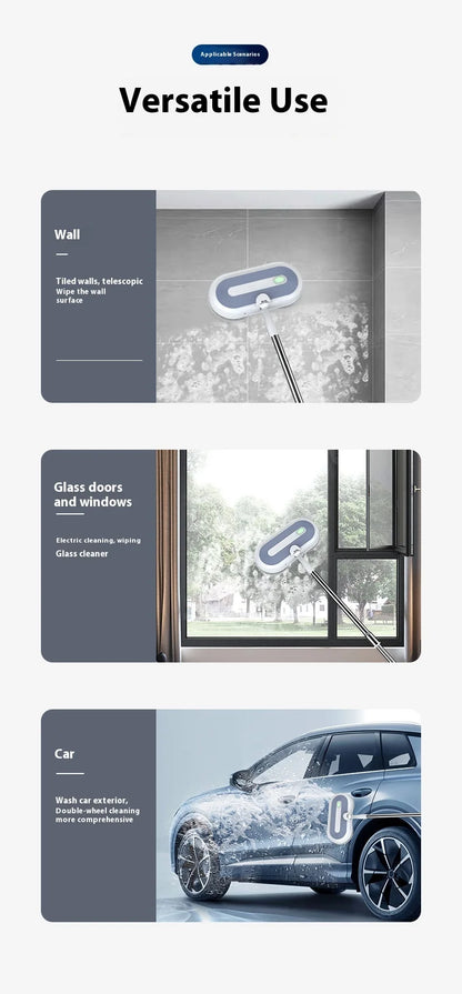 1 Wireless Rechargeable Water Spray Electric Mop, Easy To Operate, Suitable For Home Dormitory Office And Other Use