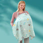 Lightweight Breathable Maternity Nursing Cover Scarf for Breastfeeding Stroller And Car Seat Cover Universal Fit Nursing Apron